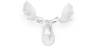 Buy Wall Decoration - White Moose Head - Ika White 55734 home delivery