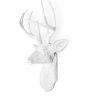 Buy Wall Decoration - White Deer Head - Ika White 55737 in the United Kingdom