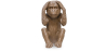 Buy Decorative Design Figures - Monkeys - Sensa Brown 58449 in the United Kingdom