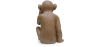 Buy Decorative Design Figure - Blind Monkey - Sense Brown 58446 in the United Kingdom