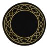 Buy Round Design Wool Rug - Erit Multicolour 58288 - in the UK