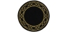 Buy Round Design Wool Rug - Erit Multicolour 58288 - in the UK