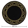 Buy Round Design Wool Rug - Erit Multicolour 58288 - prices