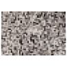 Buy Leather Design Rug - Priss Grey 58237 - in the UK