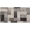 Buy Leather Design Rug - Priss Grey 58237 at MyFaktory