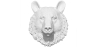 Buy Wall Decoration - White Bear Head - Ika White 55732 - in the UK