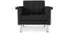 Buy Armchair City - Premium Leather Black 13181 - in the UK