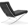 Buy City Armchair - Faux Leather Black 58262 in the United Kingdom