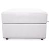 Buy Fabric puf with storage - Otto White 58769 at MyFaktory