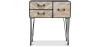 Buy Metal Sideboard - Industrial Design - 3 Drawers - Carson Natural wood 58863 - in the UK