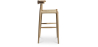 Buy Rope Design Bar Stool Boho Bali - 75cm - Wood Natural wood 99958406 at MyFaktory