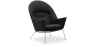 Buy Oculus Armchair - Fabric Black 57151 - prices