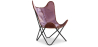 Buy Butterfly chair - brown leather - Cuik Chocolate 58895 - prices