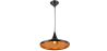 Buy Wide Shade Pendant Lamp - Aluminium Black 22727 - in the UK
