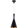 Buy Tall Shade Pendant Lamp - Aluminium Black 22728 - in the UK