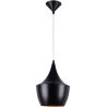 Buy Fat Shade Pendant Lamp - Aluminium Black 22726 - in the UK