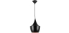 Buy Fat Shade Pendant Lamp - Aluminium Black 22726 - in the UK