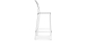 Buy Bar stool with backrest Victoire - 75cm - Design Transparent Transparent 58924 at MyFaktory