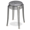 Buy Stool  Victoire - 47cm - Design Transparent Light grey 29572 at MyFaktory