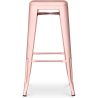 Buy Bistrot Metalix Stool - Matte Metal - 76cm Lavander 58994 - in the UK