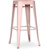 Buy Bistrot Metalix Stool - Matte Metal - 76cm Lavander 58994 at MyFaktory