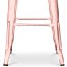 Buy Bistrot Metalix Stool - Matte Metal - 76cm Lavander 58994 with a guarantee