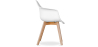 Buy Dining Chair with Armrests - Scandinavian Style - Amir Black 58595 with a guarantee