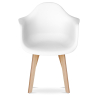 Buy Dining Chair with Armrests - Scandinavian Style - Amir Black 58595 at MyFaktory