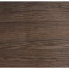 Buy Bistrot Metalix Industrial Dining Table - 80 cm - Dark Wood Steel 58995 home delivery