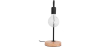 Buy Scandinavian style table lamp - Prinston Black 58979 - in the UK