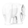 Buy Decorative Elephant Figure - Matte White - Fanto White 59009 in the United Kingdom