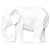 Buy Decorative Elephant Figure - Matte White - Fanto White 59009 - in the UK