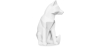Buy Decorative Figure Fox - Matte White - Foux White 59013 at MyFaktory