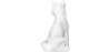 Buy Decorative Figure Fox - Matte White - Foux White 59013 home delivery