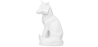 Buy Decorative Figure Fox - Matte White - Foux White 59013 - in the UK