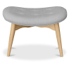 Buy Contor Ottoman - Scandinavian Design Red 59019 - in the UK