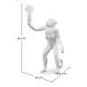Buy Table Lamp - Monkey Living Room Lamp - Reni White 58443 at MyFaktory