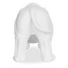 Buy Decorative Figure Rhino - Matte White - Rhynom White 59161 home delivery
