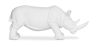 Buy Decorative Figure Rhino - Matte White - Rhynom White 59161 at MyFaktory