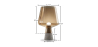 Buy Stone and smoked glass lamp - Seren Brown 59166 - prices