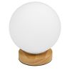 Buy Wooden base globe lamp - Manen Natural wood 59169 at MyFaktory