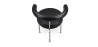 Buy Swivel Chair - Premium Leather Black 13157 in the United Kingdom