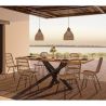 Buy Synthetic wicker dining chair - Magony Dark Brown 59255 - prices