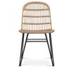 Buy Synthetic wicker dining chair - Magony Dark Brown 59255 - prices