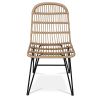 Buy Synthetic wicker dining chair - Magony Dark Brown 59255 at MyFaktory