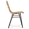 Buy Synthetic wicker dining chair - Magony Dark Brown 59255 home delivery