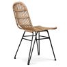 Buy Synthetic wicker dining chair - Magony Dark Brown 59255 with a guarantee