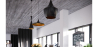 Buy X3 Pendant lamps - Beat Shade Style Black 59258 with a guarantee