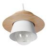 Buy Nordic pendant lamp in wood and metal - Gerard White 59247 at MyFaktory