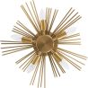 Buy Lydia wall lamp with 5 bulbs - Metal Gold 59341 in the United Kingdom